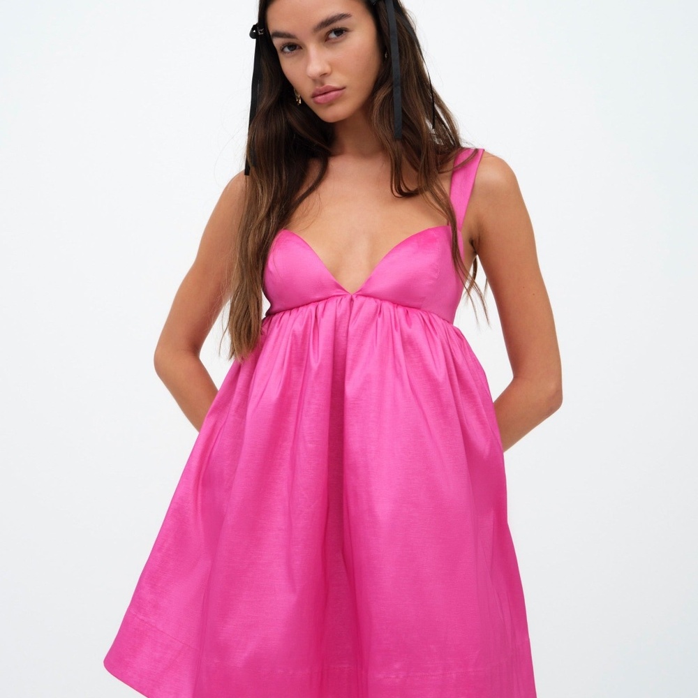 Selena Mini Dress M / Pink